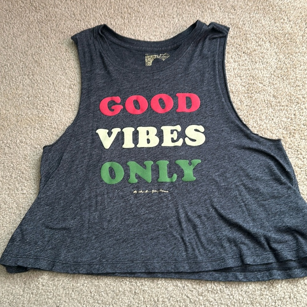 Spiritual gangster crop top